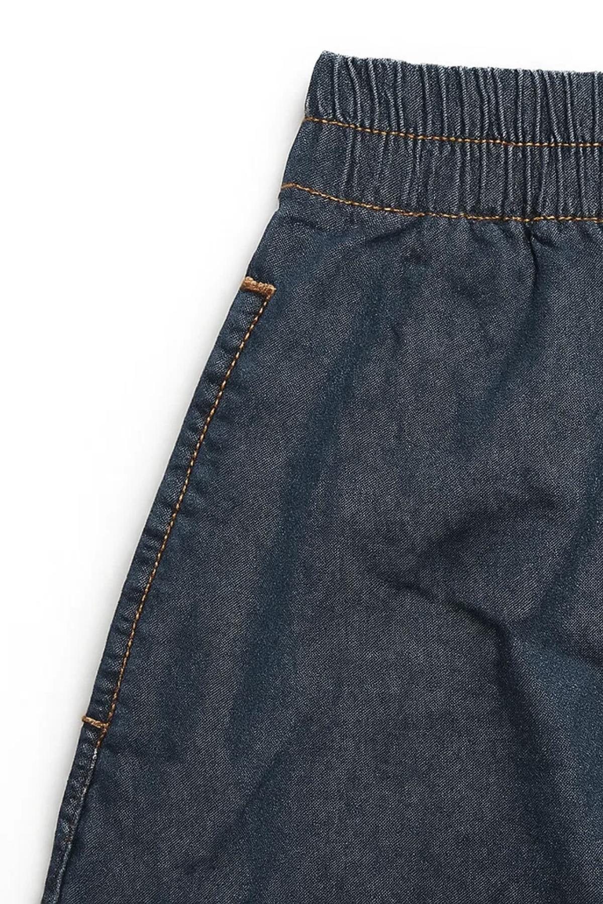 Kot Peplum Ceket ve Etek Takımı