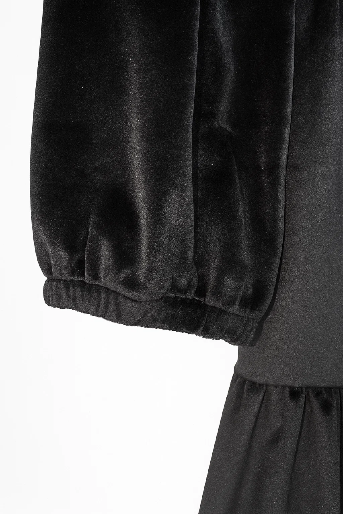 Kadife Kız Çocuk Lacivert Midi Elbise