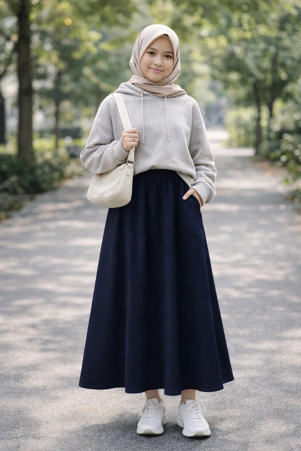 Kız Çocuk Mevsimlik Etek Lacivert