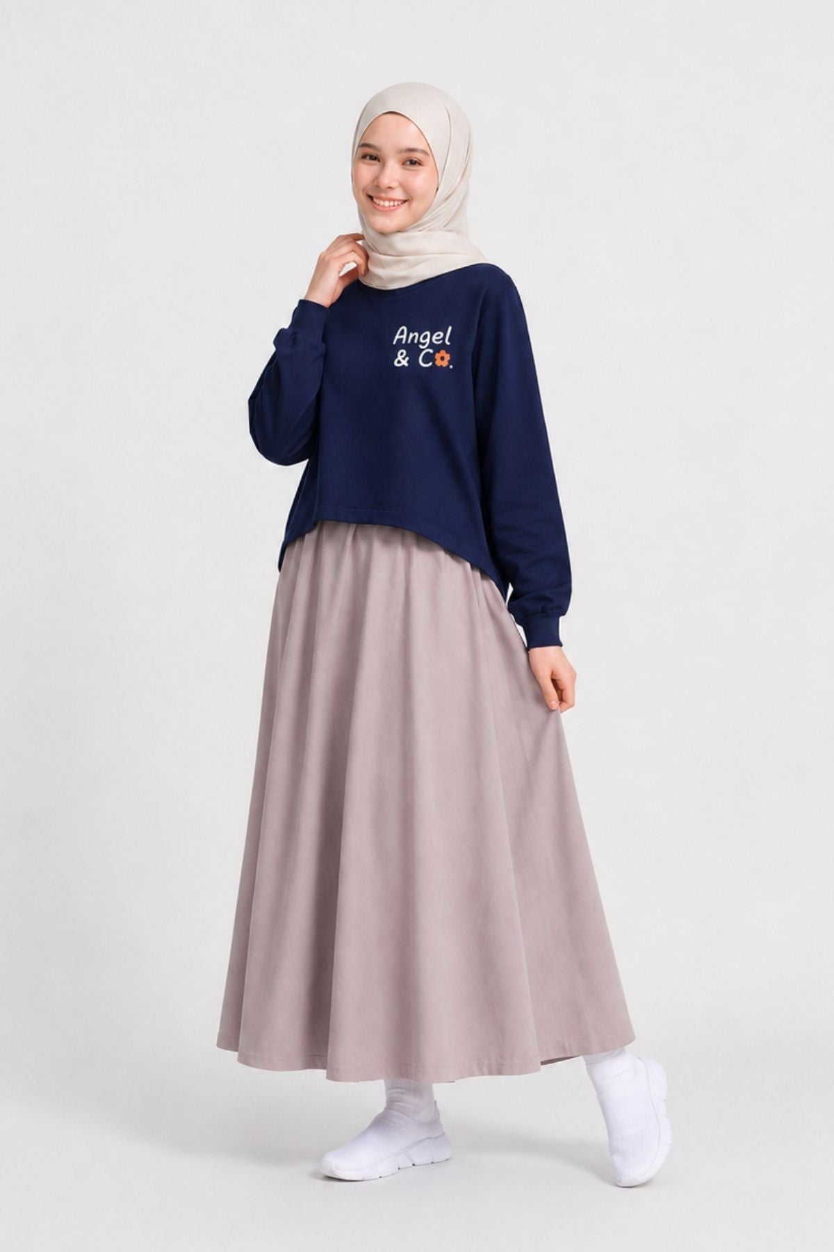 Sweat-Maksi Etek Basic Takım