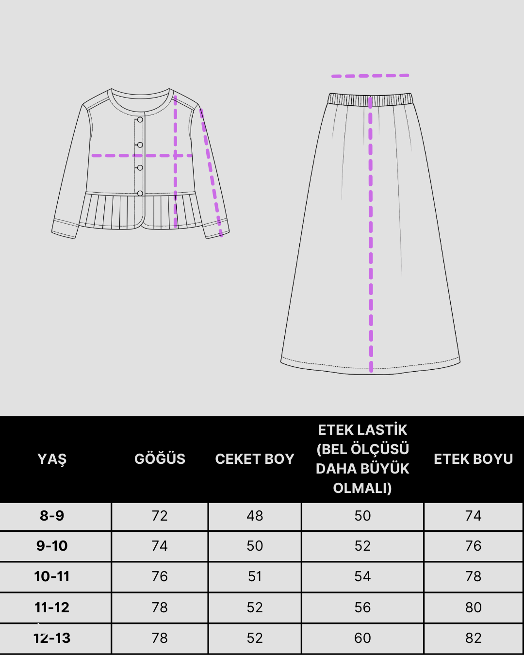 Kot Peplum Ceket ve Etek Takımı