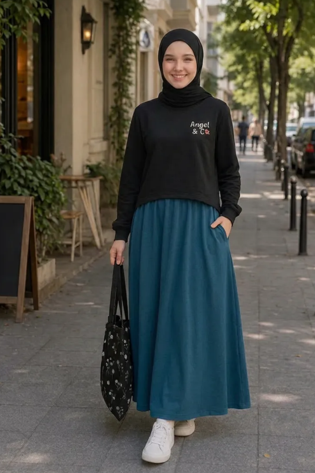 Sweat-Maksi Etek Basic Takım