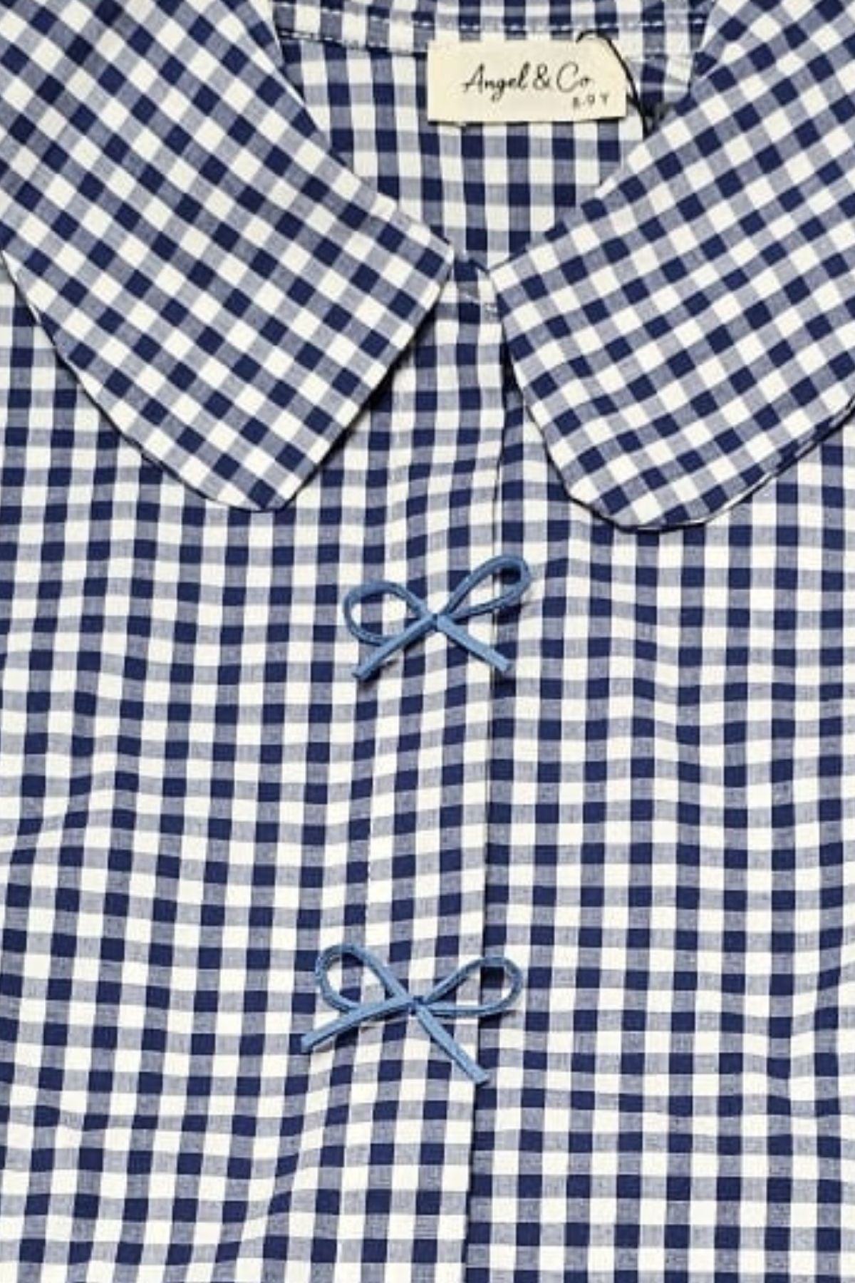 Kareli Pamuk Gömlek Pantolon Takım