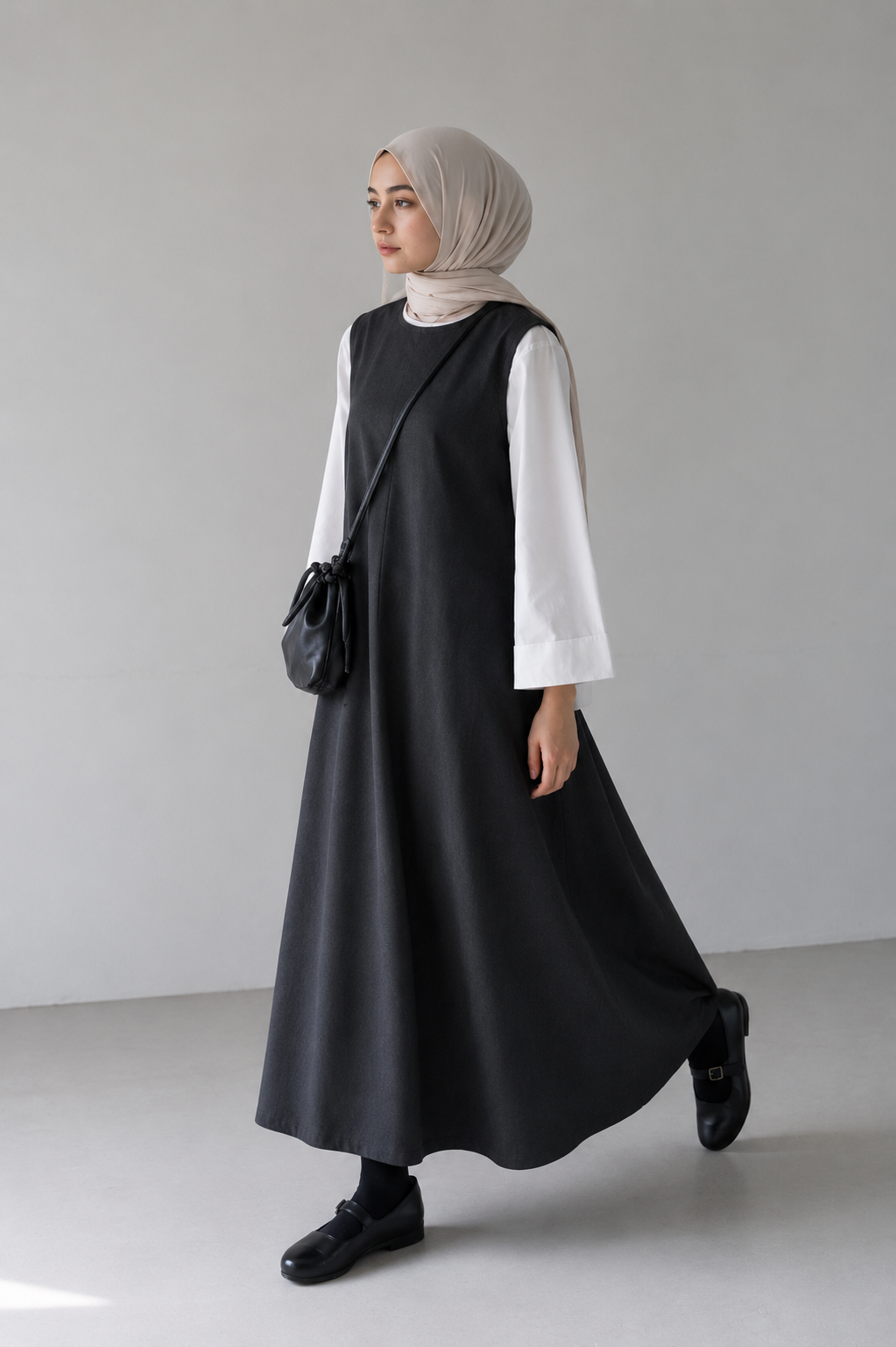Tencel A Kesim Jile - Antrasit